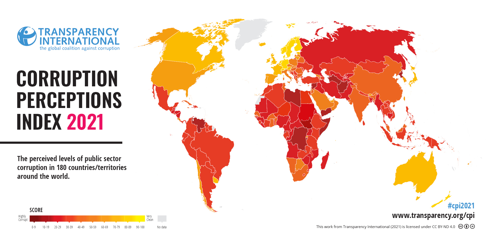 2021 Corruption Perceptions Index Released Bribery Prevention Network   CPI2021 Map EN 2022 01 24 142835 Wbln 