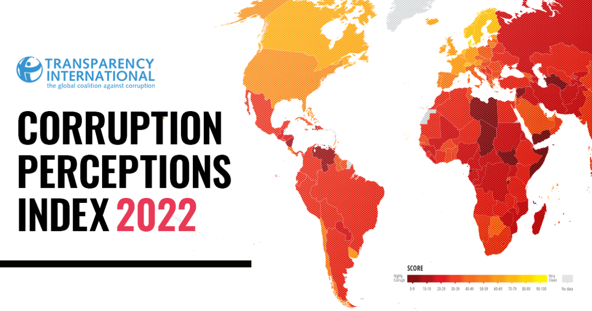 2022 Corruption Perceptions Index Released – Bribery Prevention Network